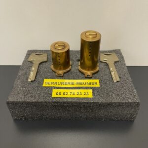 Cylindres Mul-T-Lock montage serrure Fichet 3 ou 5 points