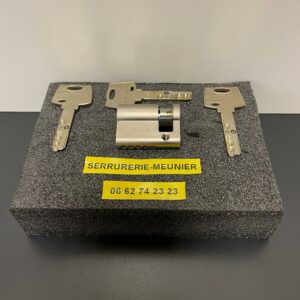 Demi-cylindre Mul-T-Lock à panneton réglable dimensions 30x10mm