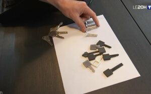 Reportage de TF1 sur la copie de clés (sept. 23)