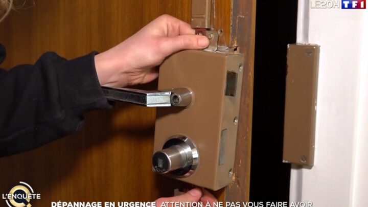 Porte claquée ou serrure défectueuse : conseils d'un professionnel de la serrurerie dans le journal de 20 heures de TF1 (mai 2025)